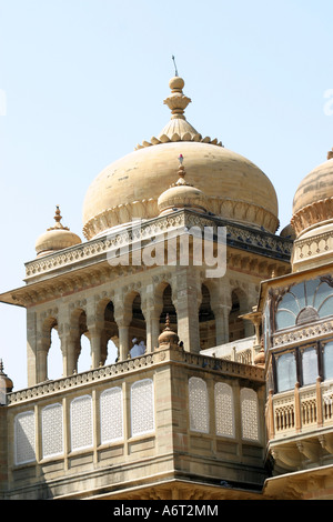 Vijay Vilas RoyalPalace in Mandvi, Gujarat, Indien Stockfoto