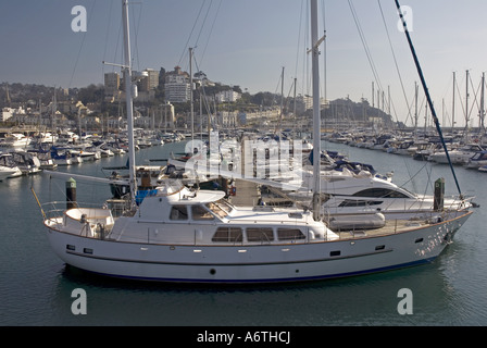 Hafen von Torquay, South Devon Stockfoto