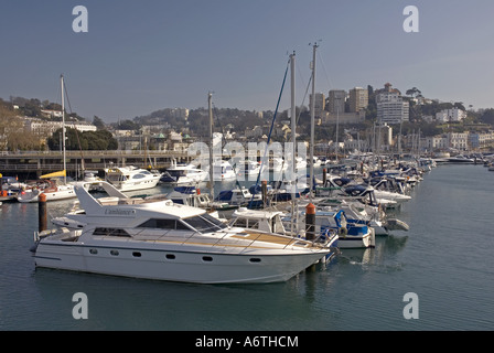 Hafen von Torquay, South Devon Stockfoto