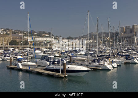 Hafen von Torquay, South Devon Stockfoto