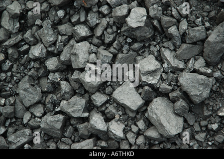 Kohle-Felsen auf Vorrat Queensland Australien Stockfoto