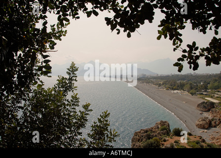 Konyaalti Beach (Konyaalti Plaji) Antalya Türkei Stockfoto