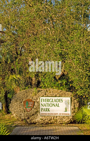 Ernest F Coe Besucherzentrum Florida Everglades Nationalpark Stockfoto