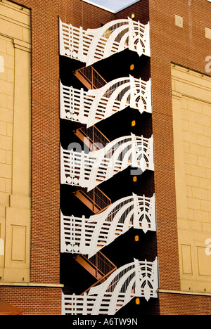 Orlando Florida Treppe Detail Musiknoten Stockfoto