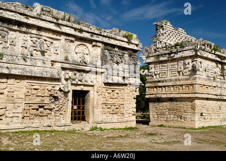 Anexo de Las Monja, Maya und Toltek archäologische Stätte Chichen Itza, neue Worldwonder, Yucatan, Mexiko Stockfoto