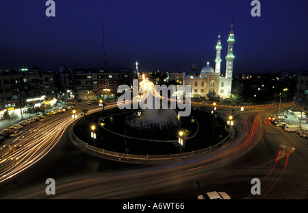 Syrien, Damaskus, Abdullah bin Rawaha Moschee. Stockfoto