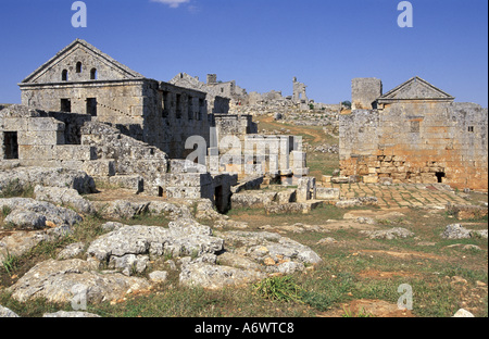 Syrien, Segilla, tote Stadt. Stockfoto