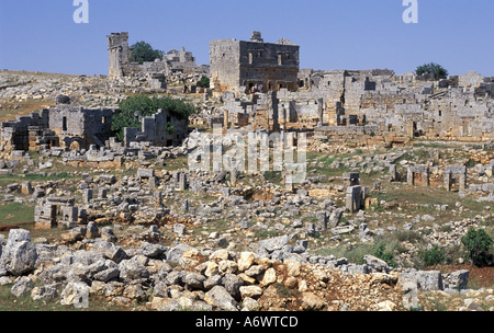 Syrien, Segilla, tote Stadt. Stockfoto