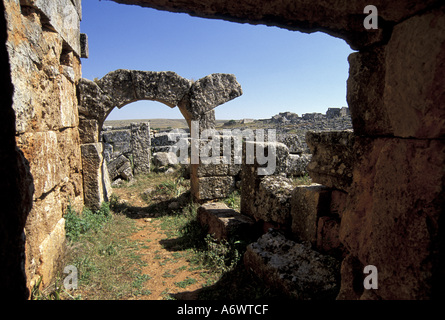 Syrien, Segilla, tote Stadt. Stockfoto