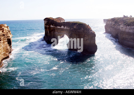 Loch Ard Gorge entlang der Great Ocean Road in Australien Foto von Jen Lombardo Stockfoto