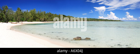 Raratonga Strand Cook-Inseln Polynesien Pacific Stockfoto