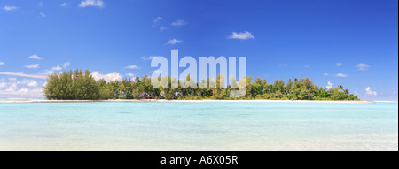 Taakoka Oneroa Koromiri Motu von Muri Beach Rarotonga Cookinseln Stockfoto