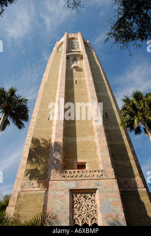 Historischen Edward R Bok Sanctuary Glockenturm Gärten und Estate Lake Wales, Florida FL Stockfoto