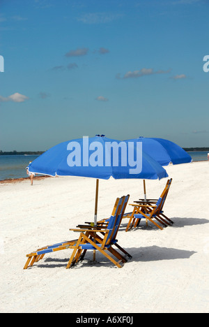 Fort Meyers Beach Florida FL ist ein beliebtes touristisches Snowbird Student Frühlingsurlaub Reiseziel Erholung und Urlaub Urlaub Stockfoto