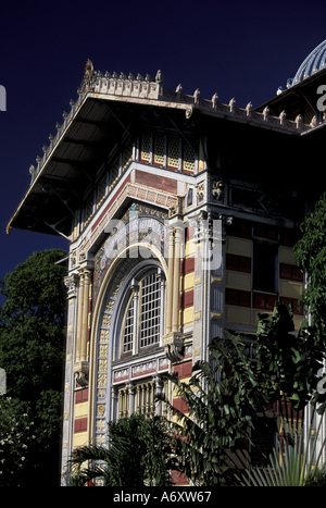 Karibik, Französische Antillen, Martinique, Fort, de, Frankreich. Bibliothèque Schoelcher, ehemalige Paris Bibliothek Stockfoto