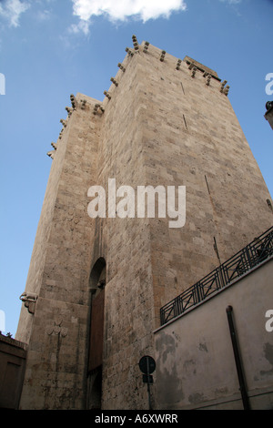 Elefanten Turm in Cagliari, Sardinien, Italien. Stockfoto