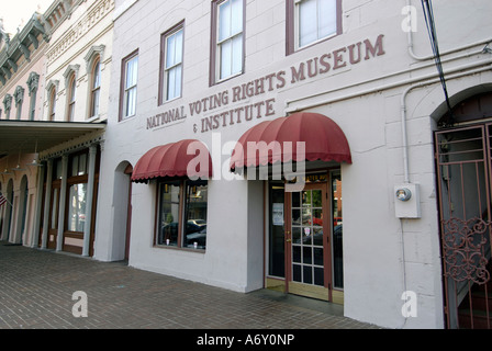 Nationalen Voting Rights Museum und Institut in historischen Selma Alabama AL Stockfoto