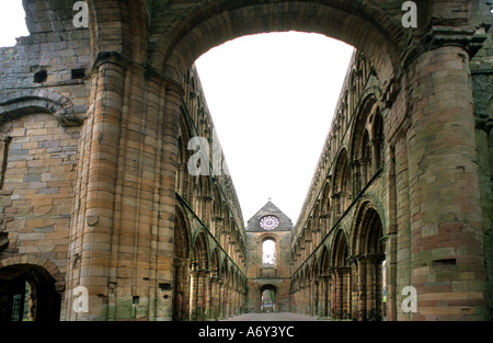 Jedburgh Abbey schottischen Schottland König David Stockfoto