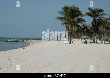 Florida Keys unglaubliche Aussicht unendlich endlos Wasser Straße große Wasser Strand Meer Amerika Amerika Strand Strände Küste Stockfoto