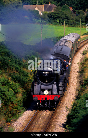 North Wales Steam Train Vereinigte Königreich Eisenbahn Stockfoto