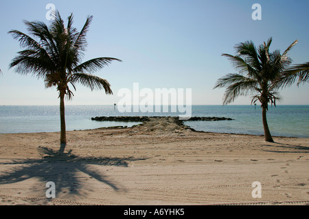 Florida Keys unglaubliche Aussicht unendlich endlos Wasser Straße große Wasser Strand Meer Amerika Amerika Strand Strände Küste Stockfoto