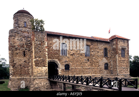 Größte Norman Essex England Colchester Castle Stockfoto