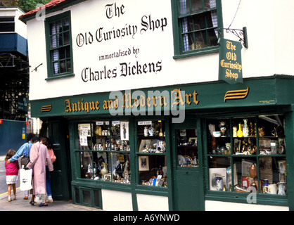 Das alte Neugier Shop Charles Dickens London Buch Stockfoto