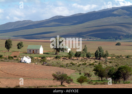 Ländliche Landschaft am Stormsvlei und Langeberg Mountains südwestlichen Cape Südafrika RSA Stockfoto