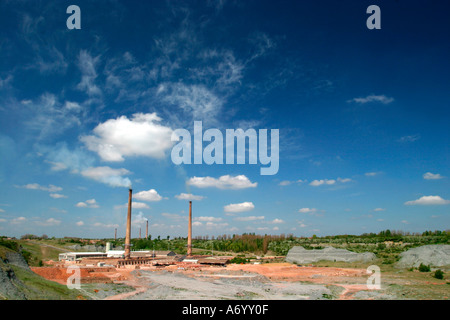 Hanson london Brick Company brennöfen an sächsische Werke whittlesey Stockfoto