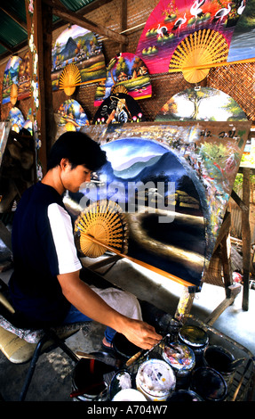 Bo Sang Umbrella Dorf Chang Mai Thailand Thai Stockfoto