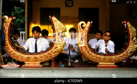 Traditionelle Musik Thailand Thai Tanz Kostüm Kultur Stockfoto