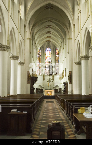 Interieur der Kirche St. Catherine oder Sint-Catherinakerk in Utrecht Holland Stockfoto