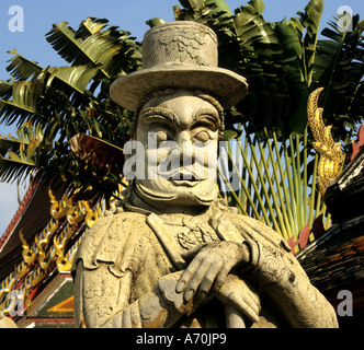 Wat Phra Kaew - Tempel des Smaragd-Buddha - Grand Palace Bangkok Thailand Stockfoto