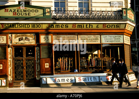 Hazelwood Haus James Smith und Sohn london Stockfoto