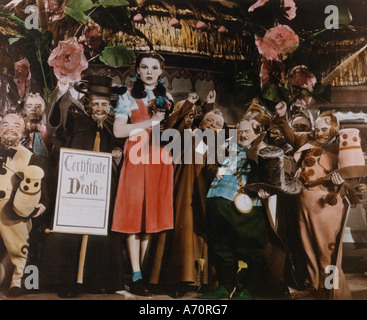 Zauberer von OZ 1939 MGM musikalischen Klassiker mit Judy Garland als Dorothy Stockfoto