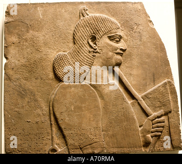 Assurbanipal 685 – 627 v. Chr. Assurbanipals Ashshurbanipal assyrischen König Neo-Assyrian Reich Babylon Stockfoto