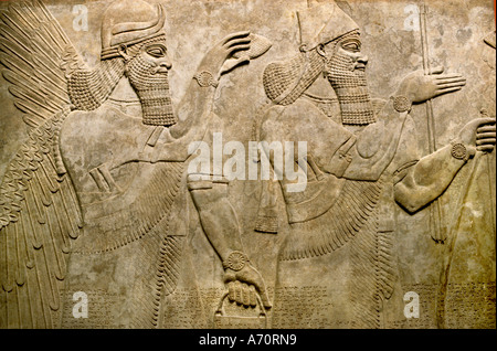 Assurbanipal 685 – 627 v. Chr. Assurbanipals Ashshurbanipal assyrischen König Neo-Assyrian Reich Babylon Stockfoto