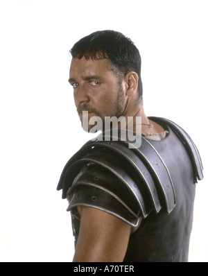 GLADIATOR 2000 Universal/DreamWorks-Film mit Russell Crowe als Maximus Stockfoto