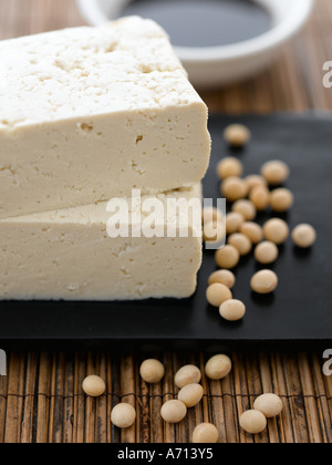 Soja - Tofu-Soja und Soja-Sauce - high-End Hasselblad 61mb digitales Bild Stockfoto