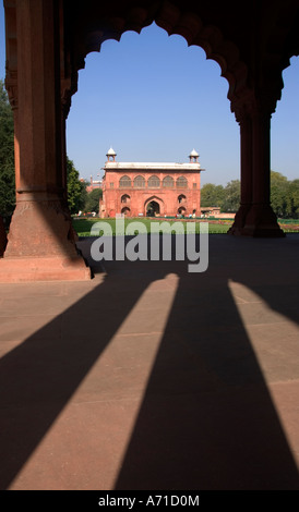 Rotes Fort New Delhi-Indien Stockfoto