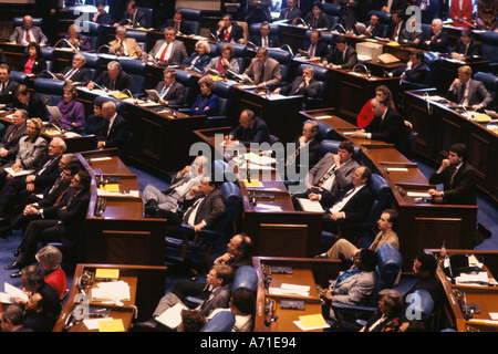 House Of Representatives in der Sitzung am Springfield Illinois Statehouse Stockfoto