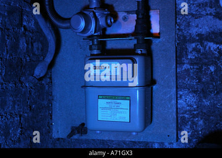 Wohn-Haus Gaszähler Stockfoto, Bild: 21820576 - Alamy