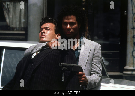 "TV-Serie"Miami Vice", 1984-1989, Produzent: Anthony Yerkovich, Szene mit: Philip, Fernsehen, Pistole," Stockfoto