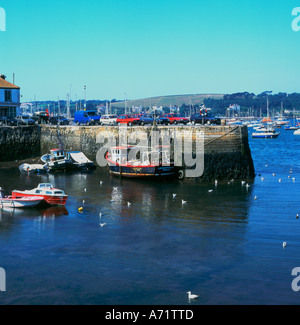 Hafen von Falmouth in Cornwall, England Stockfoto