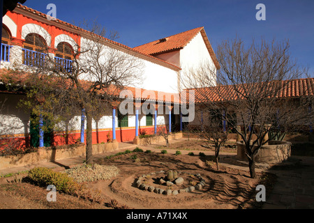 Innenhof Kloster Santa Teresa Potosi Bolivien Stockfoto