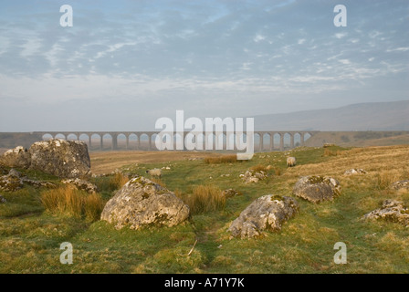 Ribblehead-Viadukt Stockfoto