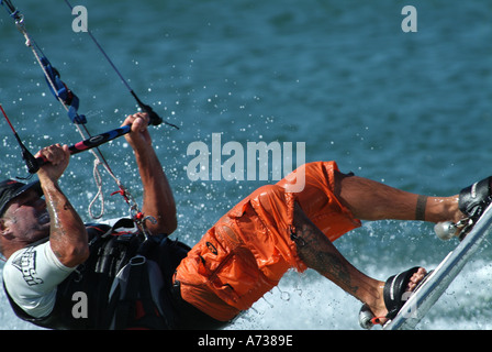 Kite-Surfen Augusta Western Australia Stockfoto