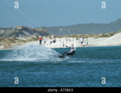 Kite-Surfen Augusta Western Australia Stockfoto