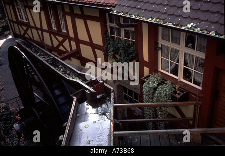 Wassermühle bei Meersburg Lake Constance Germany Stockfoto