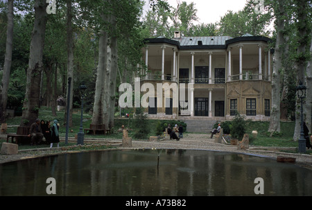 Palast des ehemaligen Schah Teheran-Iran Stockfoto